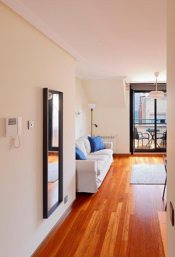 Atico Con Terraza, Vistas Al Mar Y Parking En Playa De S Lorenzo 希洪 外观 照片
