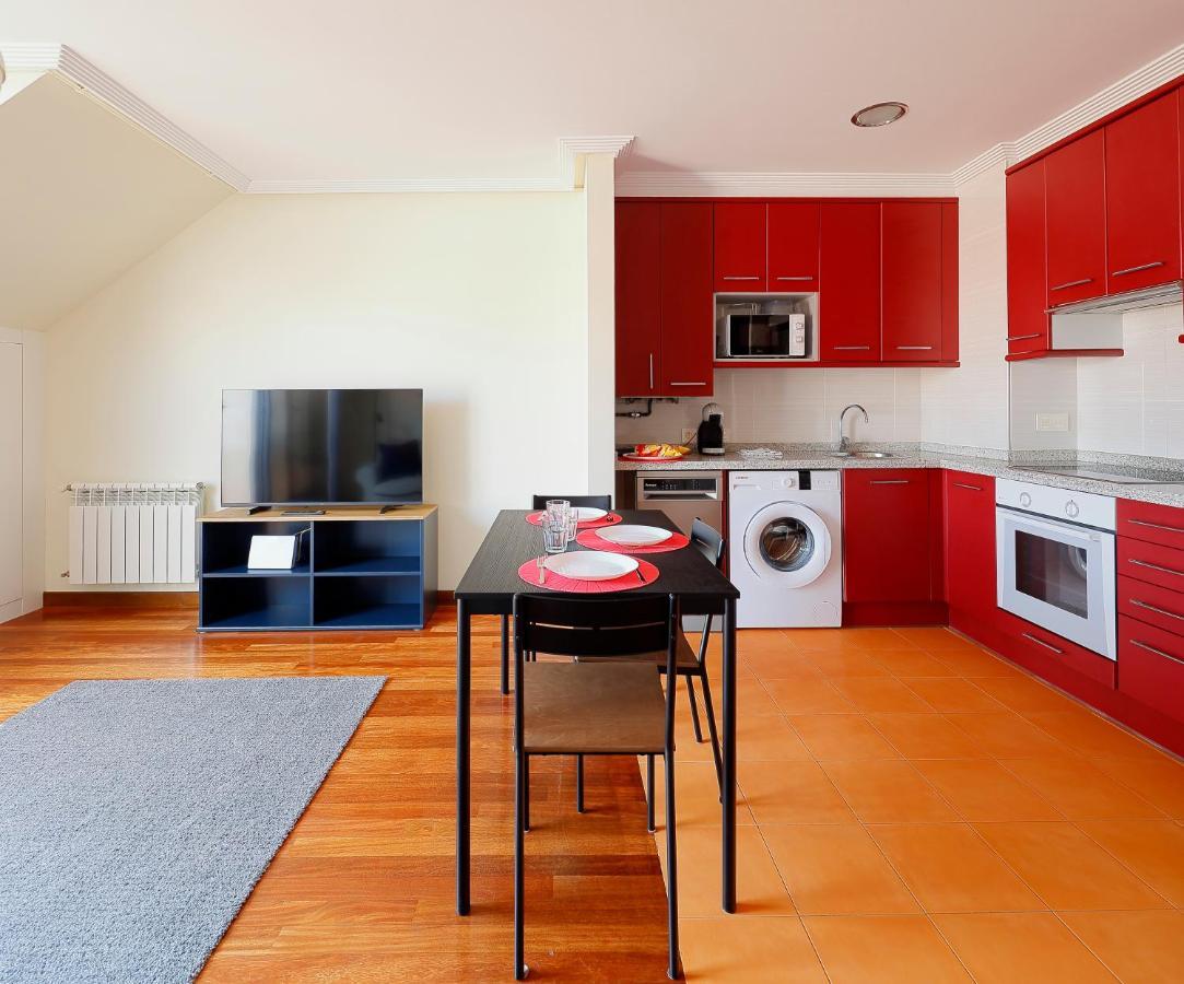Atico Con Terraza, Vistas Al Mar Y Parking En Playa De S Lorenzo 希洪 外观 照片