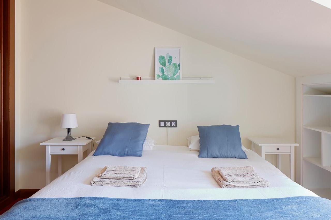 Atico Con Terraza, Vistas Al Mar Y Parking En Playa De S Lorenzo 希洪 外观 照片