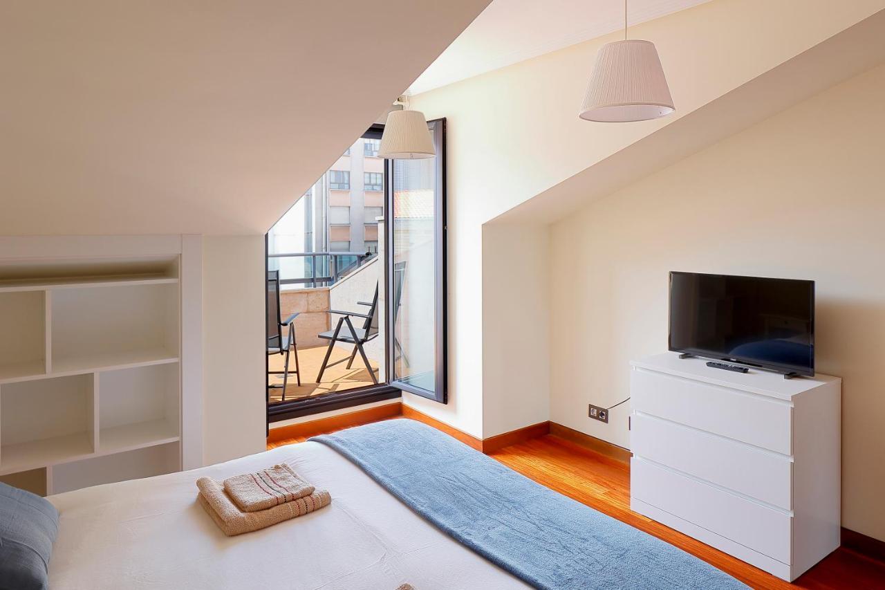 Atico Con Terraza, Vistas Al Mar Y Parking En Playa De S Lorenzo 希洪 外观 照片
